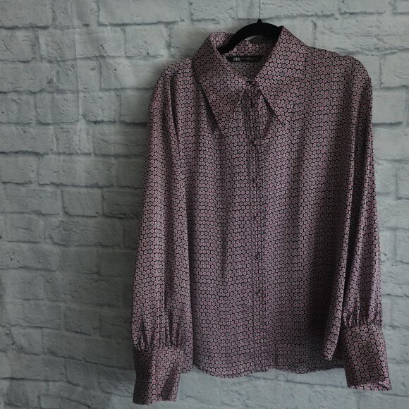 Zara Floral dot blouse - Picture 9 of 16